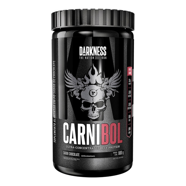 Darkness Carnibol Proteína Ultra Concentrada Chocolate - 900g Darkness Carnibol Proteína Ultra Concentrada Chocolate - 900g