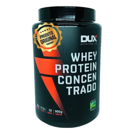 Whey Protein Concentrado Dux 900g Rico Em Proteinas Baunilha