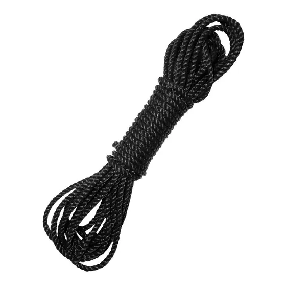 Soga 8mm 15 Mt Cuerda Uso Rudo Lazo Para Insalar Mallasombra