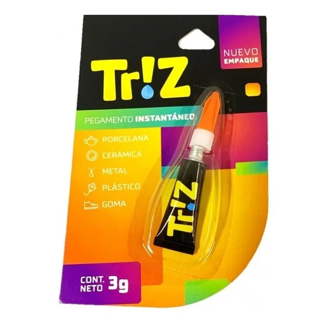 Pegamento Instantaneo Triz 3gr - Soldimix