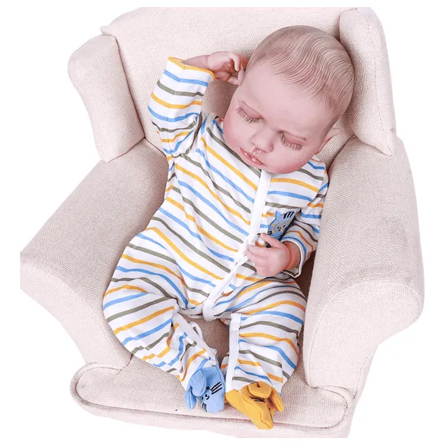 Bebe Reborn. Bebe Realista. Silicon. Cuerpo De Tela Acolchad