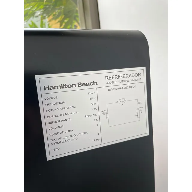 Nevera Ejecutiva Hamilton Beach 50l