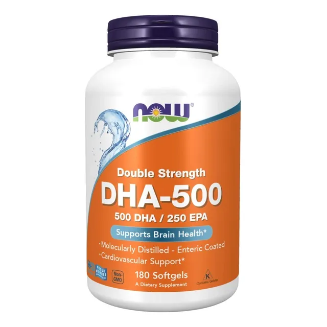 Dha 500/ Epa 250 Doble De Fuerza 180 Caps De Usa Sabor Made In Usa