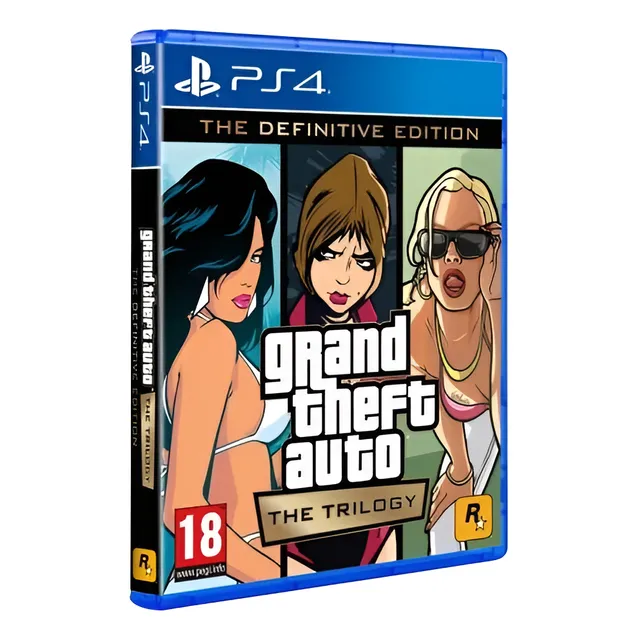 Gta Grand Theft Auto Trilogy Definitive Edition Ps4 Fisico
