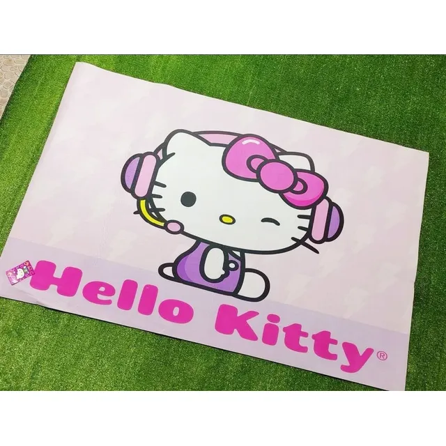 Alfombra Grande Diseño Hello Kitty 100x160 Cm