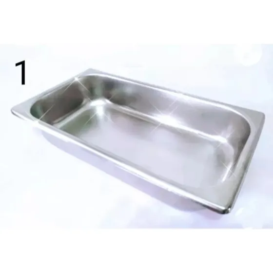 Bandeja Inox Gruesa 32x17x6 Arepera Importada Usa Como Nueva