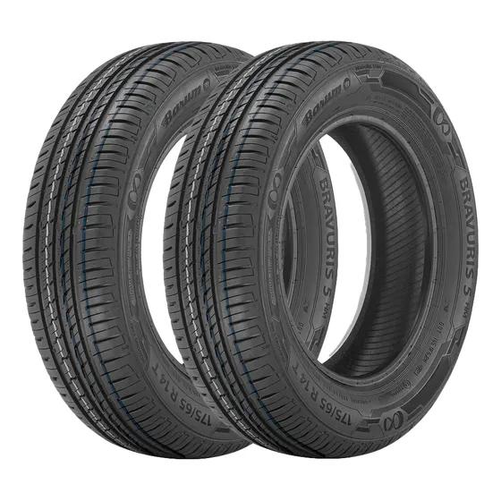 Jogo 2 Pneus Barum  By Continental 185/70r14 88h Bravuris5hm