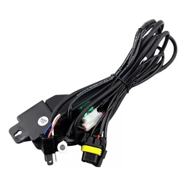 Ramal De Cables Hid Mecanizada Con Relay Para H4 H13 Hi Low