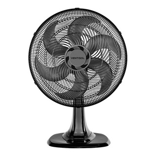 Ventilador De Mesa Ventisol Turbo 80w 40cm 3 Velocidades E 6 PĂĄs Oscilantes Preto E Prata Ventilador De Mesa Ventisol Turbo 80w 40cm 3 Velocidades E 6 PĂĄs Oscilantes Preto E Prata