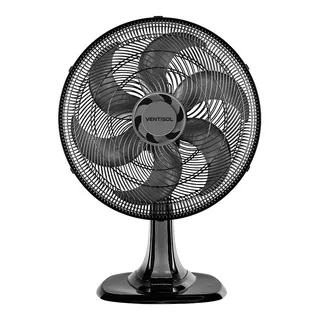 Ventilador De Mesa Ventisol Turbo 80w 40cm 3 Velocidades E 6 PĂĄs Oscilantes Preto E Prata Ventilador De Mesa Ventisol Turbo 80w 40cm 3 Velocidades E 6 PĂĄs Oscilantes Preto E Prata