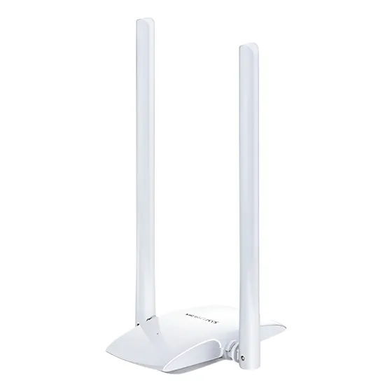 Adaptador Wi-fi Usb Doble Antena 300mbps Mercusys Mw300uh