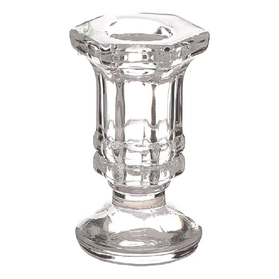 Candelabro O Porta Vela De Vidrio Para Velas