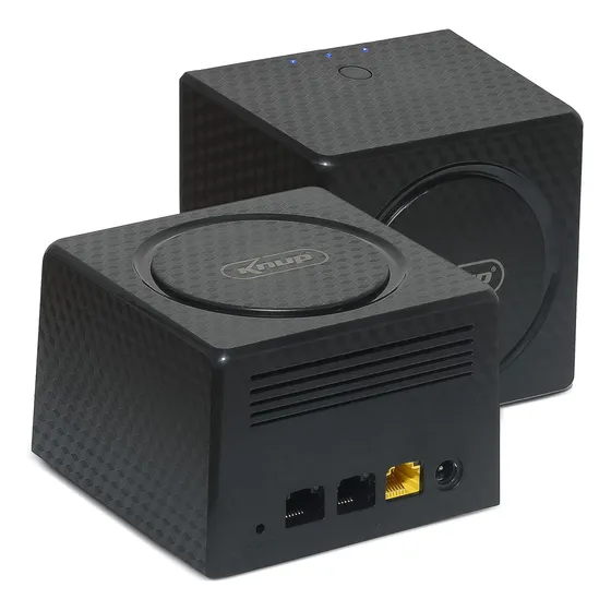Kit 2 Roteador E Repetidor Mesh Wifi Dual Band 2.4ghz 5ghz