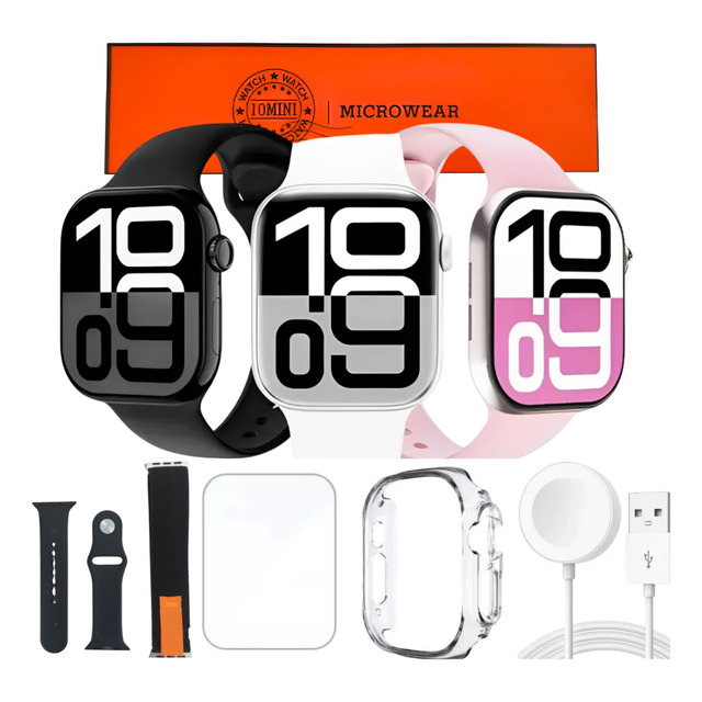 Relogio Smartwatch W10 Mini Pro Serie 10 Amoled Microwear Relogio Smartwatch W10 Mini Pro Serie 10 Amoled Microwear