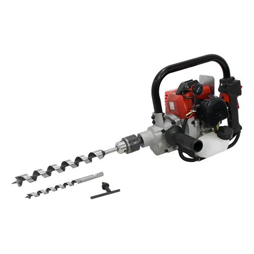 Furadeira Gasolina Para Mourão 26cc 2t C/reversão Carbon Fak