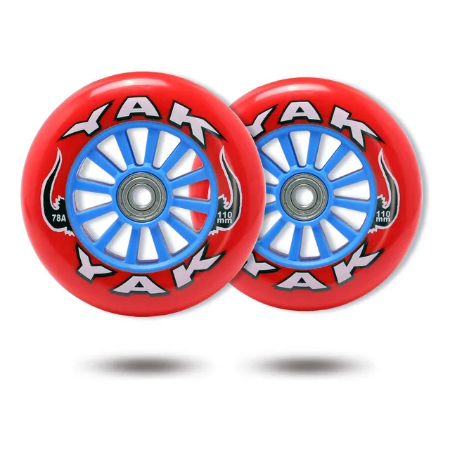 Classic 4.331 In Pro Stunt Scooter Rueda Roja Par Alto