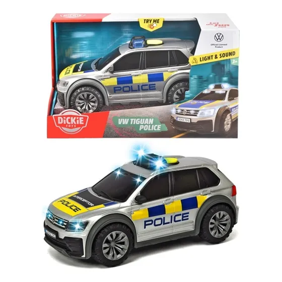 Dickie Vehiculo Police 25 Cm Con Luces Y Sonidos 13038