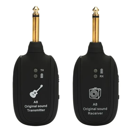 Transmissor E Receptor Sem Para Guitarra Da Frequência