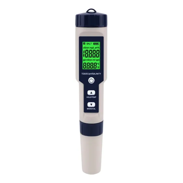 Medidor De Ph 5:1 Para Agua  Ph/tds/ec/sal/temperatura G54
