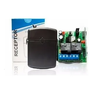 Receptor 2 Canais Hombrus Acton 433 Mhz Controle Portão