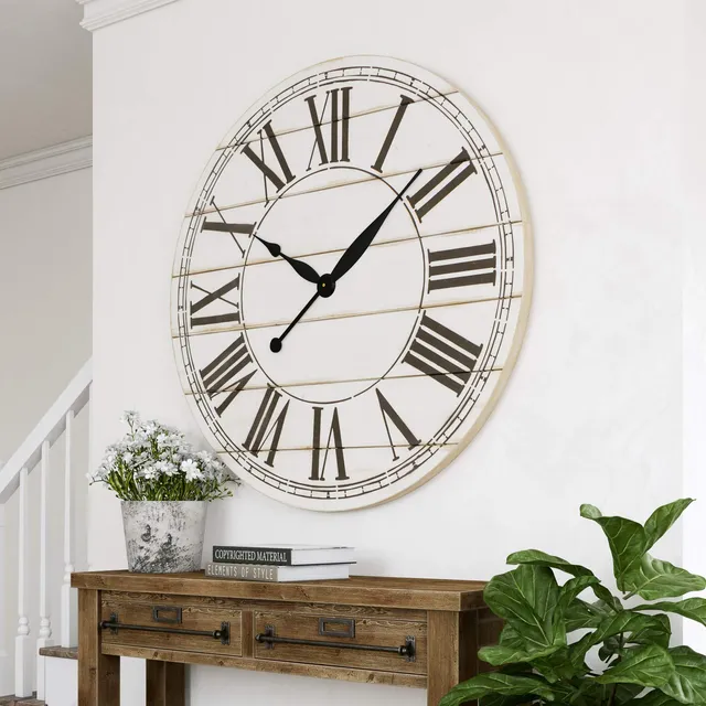 7005 48  Renata Wood Standard Reloj Montado Pared