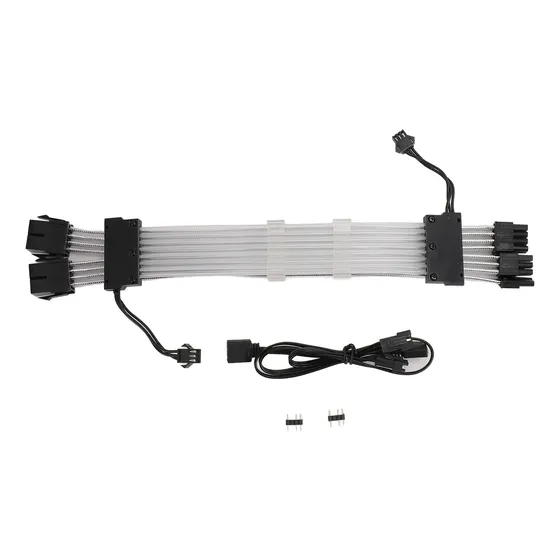 Kit De Cables De Fuente De Alimentación Rgb Psu Argb Gpu De