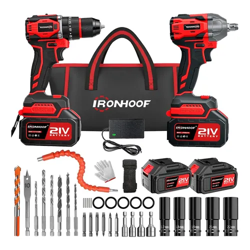 Kit Multi Ferramentas 4 Em 1 Profissional 68v 2 Baterias