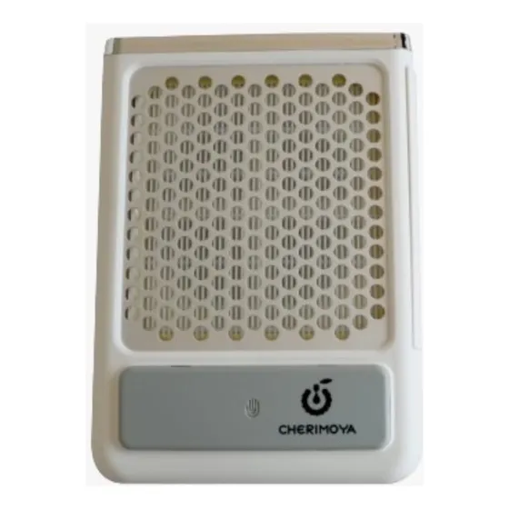 Extractor De Polvo Uña Profesional Inalambrico 80w Cherimoya Color Blanco
