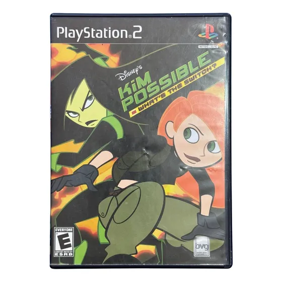 Kim Possible What's The Switch Play Station 2 Original