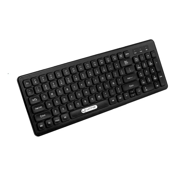 Teclado Inalámbrico Unno Tekno Para Computadora Laptop 