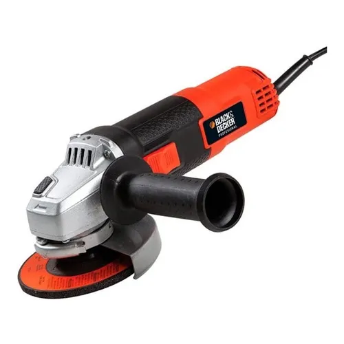 Amoladora angular Black+Decker G720 de 50 Hz/60 Hz naranja 820 W 220 V 1 disco de desbaste accesorio