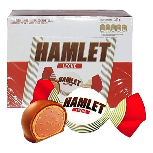 Bombon Hamlet Chocolate Con Leche X30u