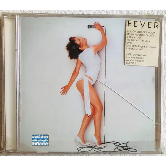 Cd Duplo Lacrado Kylie Minogue Fever 19 Faixas 2001 Raridade