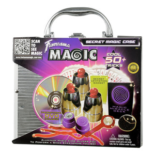 Kit De Magia Fantasma 50 Trucos, Dvd, Estuche De Alumínio Kit De Magia Fantasma 50 Trucos, Dvd, Estuche De Alumínio
