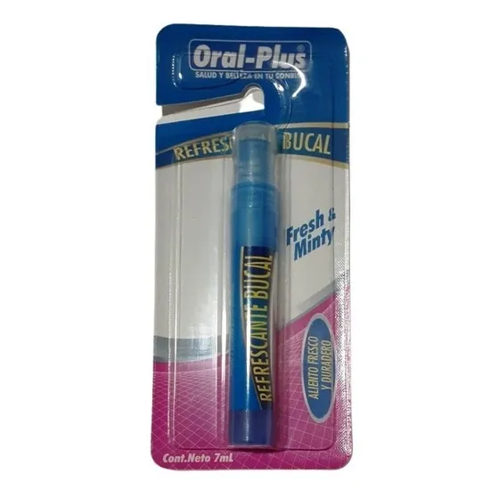 Refrescante Bucal Menta En Spray Evita El Mal Aliento