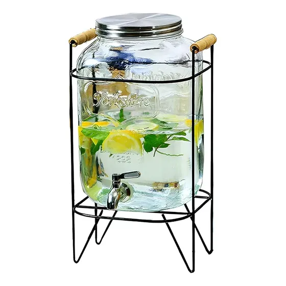 Dispensadores De Bebidas Dispensador De Jugos Con Atril 5l Dispensador Sobremesa Portatil Cocina Dispensador De Bebidas Recipiente Pasteleriacl