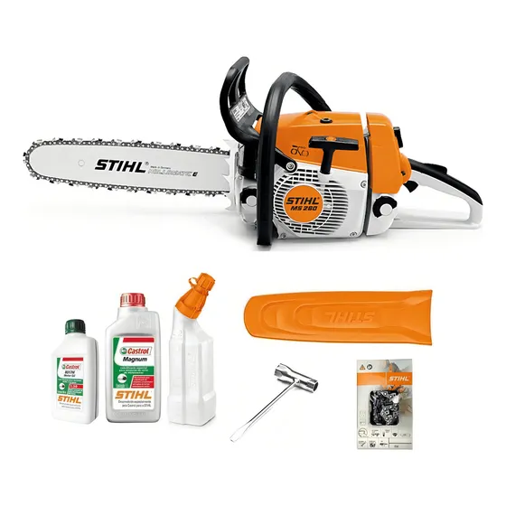 Motor dosificador de aceite Stihl MS 260 de cadena completa, 2 t