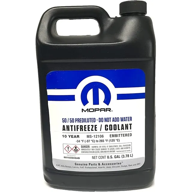 Refrigerante Mopar Morado 10 Años 50/50 Original