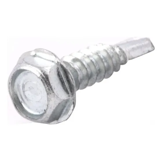 1500 Pijas Hexagonales Punta De Broca Galv #14 X 2