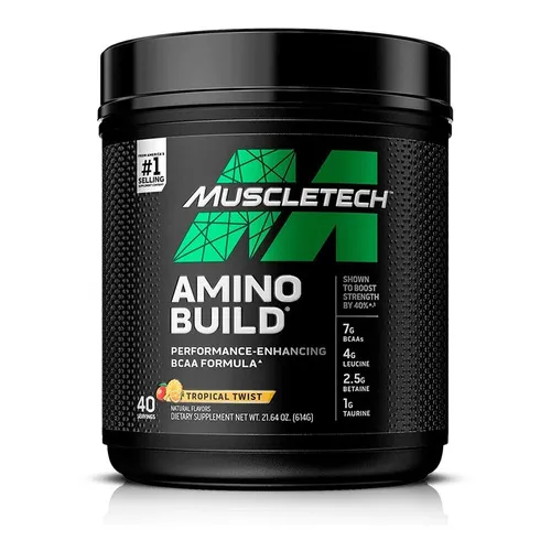Bcaa Formula Amino Build Muscletech 40 Servings Sabor Tropical Twist