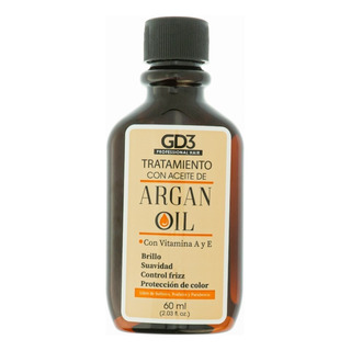 Tratamiento Para El Cabello - Aceite De Argán Gd3 60 Ml Tratamiento Para El Cabello - Aceite De Argán Gd3 60 Ml