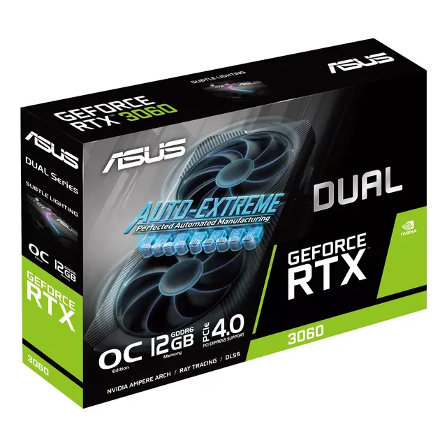 Tarjeta De Video Asus Geforce Rtx 3060 12gb Hdmi/displayport