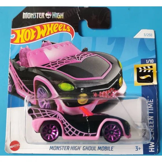 Carrito Hot Wheels Monster High Ghoul Mobile 2024