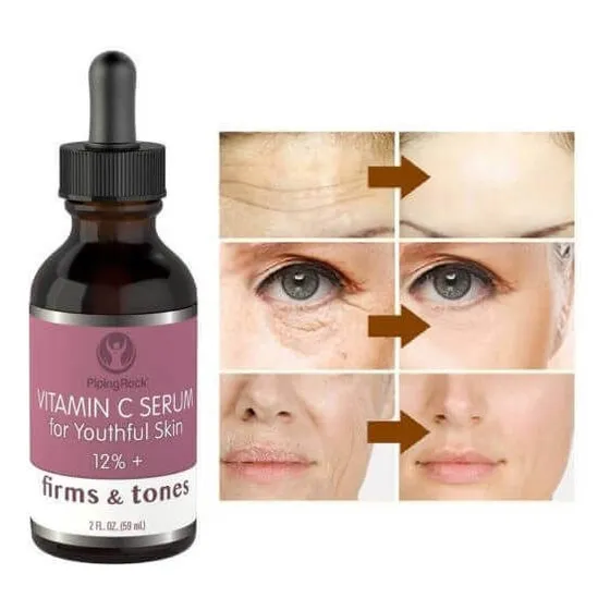 Serum De Vitamina C 12%+ Anti-edad Americano Original 59ml