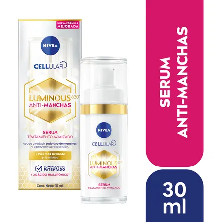 Nivea Cellular Luminous Serum Anti Manchas 30ml Tipo de piel Todo tipo de piel
