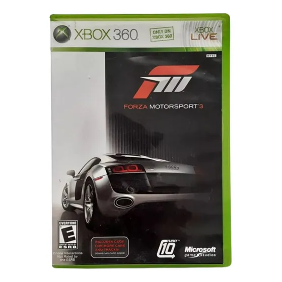 Forza Motorsport 3 Xbox 360 Original Em Mídia Física
