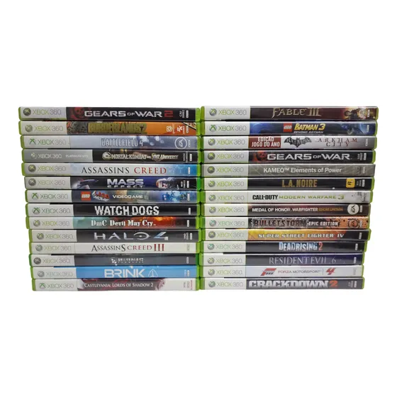 Ultra Lote Jogos De Xbox 360 Originais! Escolha Seus Jogos!