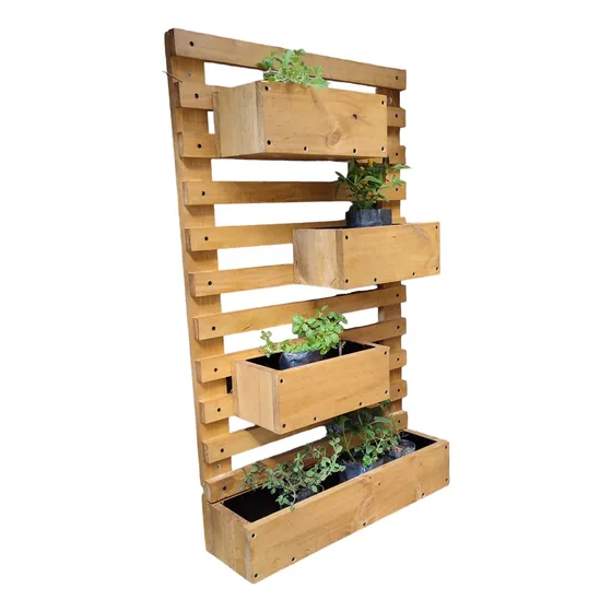 Huerto Urbano / Mini Huerto Vertical / Incluye Plantas