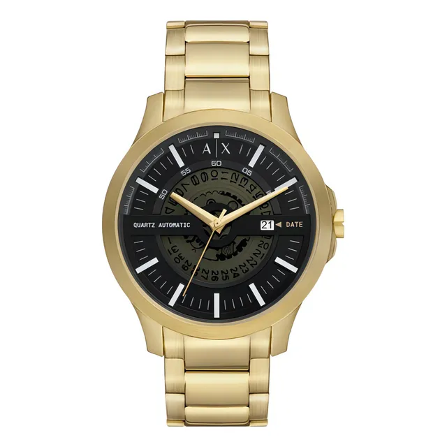 Reloj Hombre Armani Exchange Hampton Dorado Ax2443