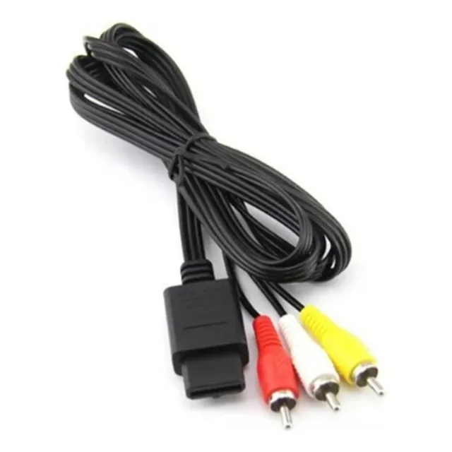 Cable Audio Y Video Av Gamecube Snes N64 Ngc Game Cube Nes